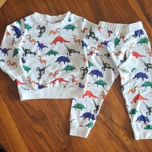 Colorful Dinosaur Print Kids Matching Set (🛍 Bundle ANY 6/$36)